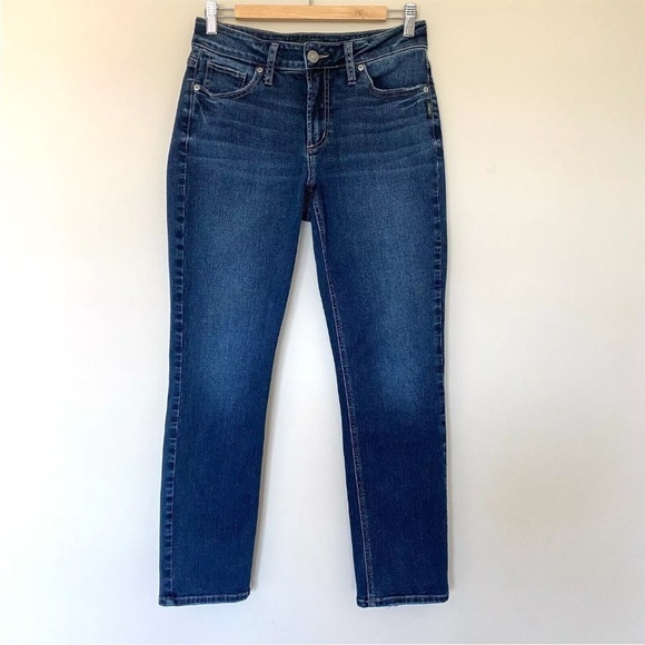 Silver Jeans Denim - Silver Suki Straight Leg Blue Jeans Women's Sz 30x29 Dark Wash